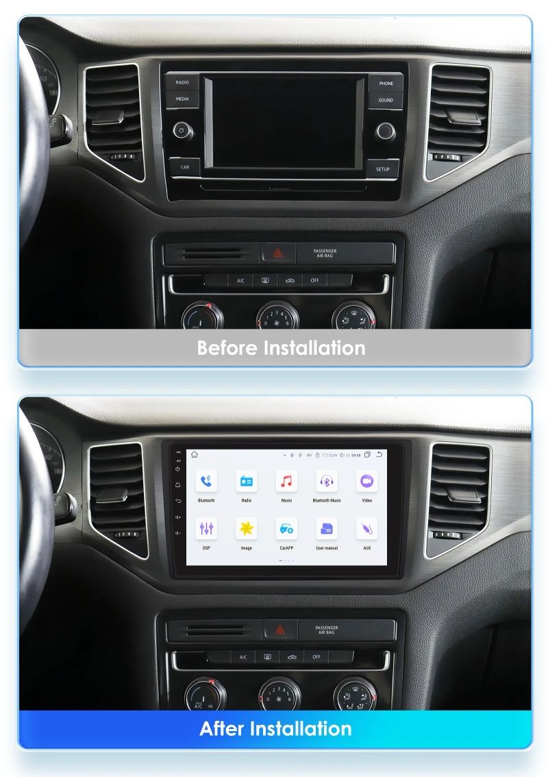Radio nawigacja VOLKSWAGEN Polo Plus T-Cross T-ROC Navi GPS Android
