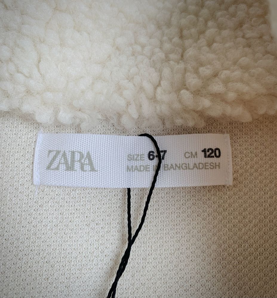 Zapinany kożuszek Zara Kids (nowy)