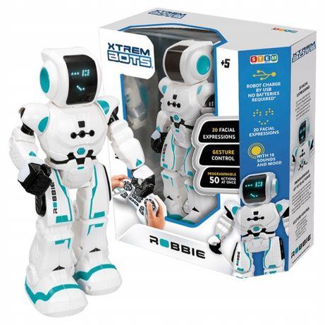 Xtrem Bots Interaktywny Super Smart Robot + Pilot
