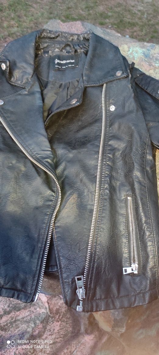 Женская матовая косуха кожанка мотоциклетная куртка из искусственной к