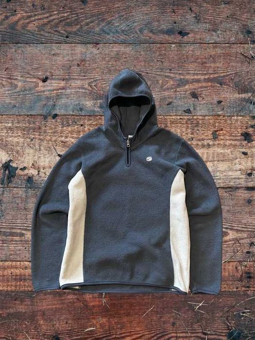 Vintage bluza polarowa Nike hoodie Y2k Swoosh acg kaptur fleece S M