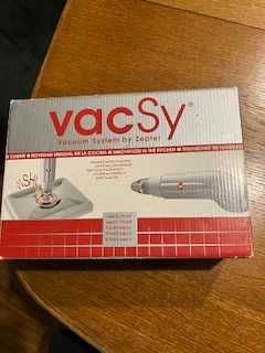 Vacsy zepter nowa pompka próżniowa plus używane pojemniki
