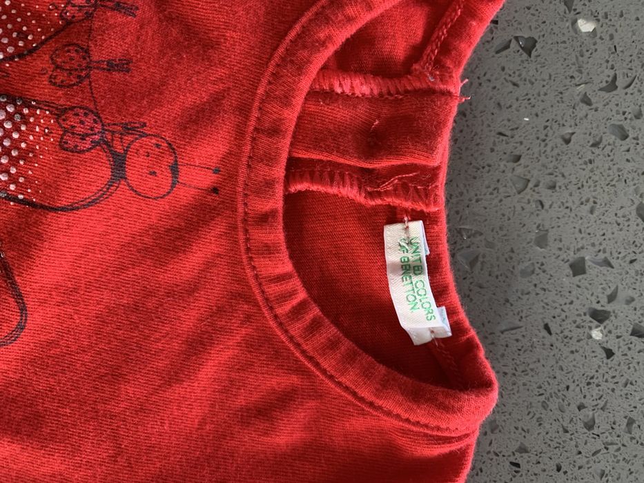 Tshirt bebe menina benetton