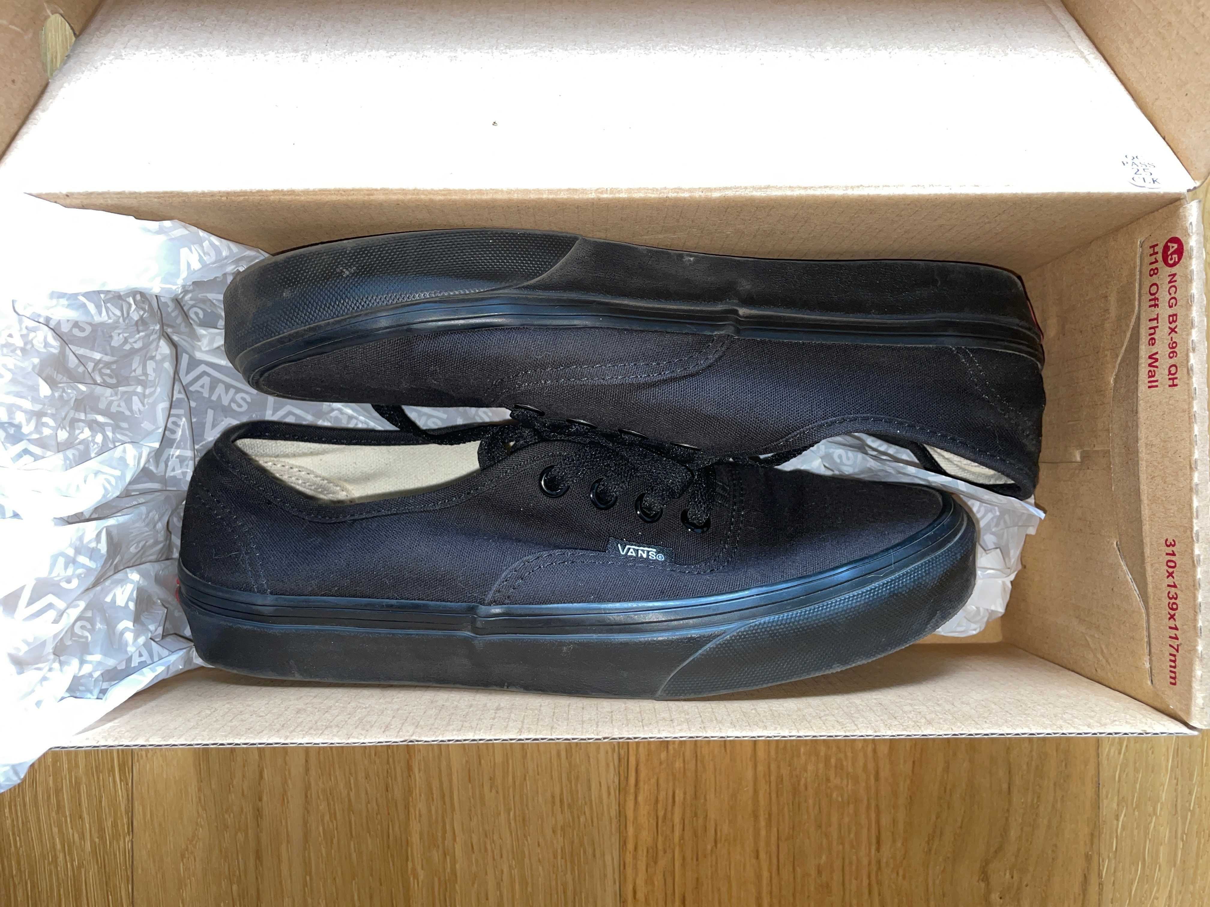 Vans Authentic Black/Black (VN000EE3BKA1), оригінал