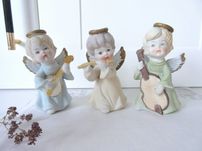 Aniołki ceramiczne figurki