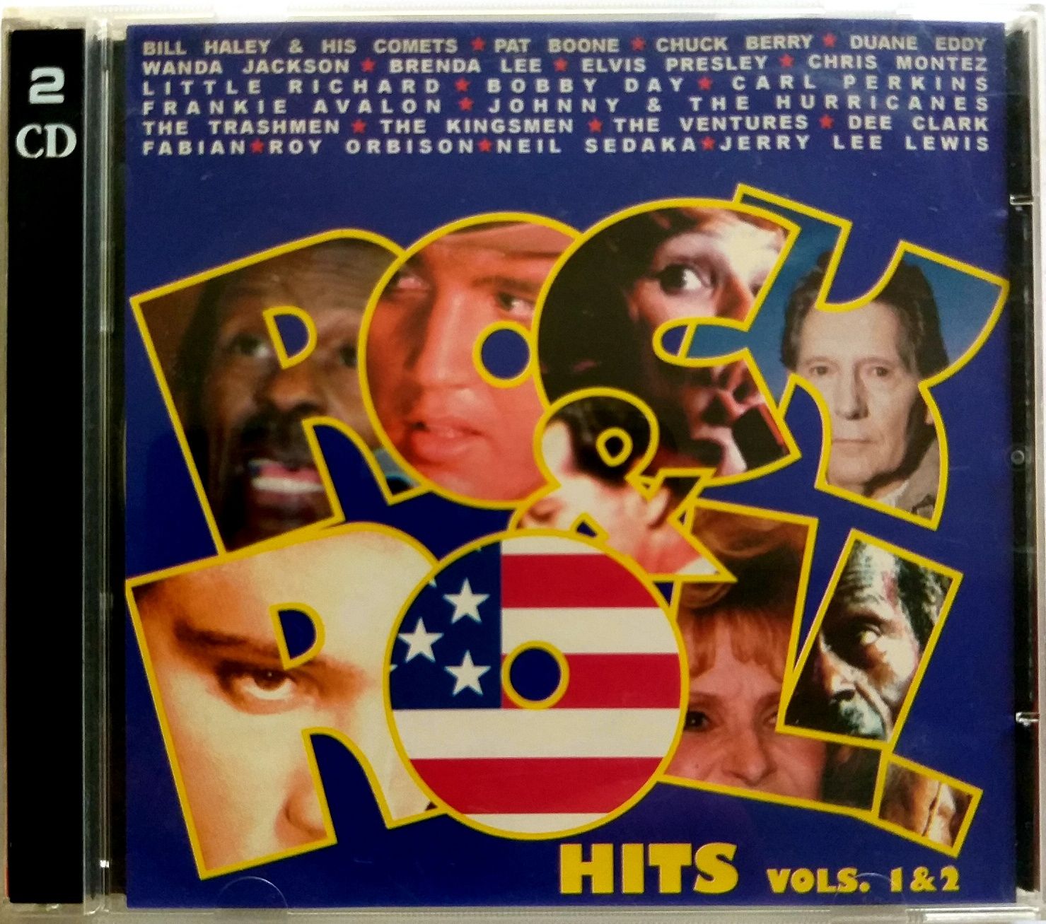 Rock & Rolls Hits vol.1&2 1990r 2CD Pat Boone Brenda Lee Neil Sedaka