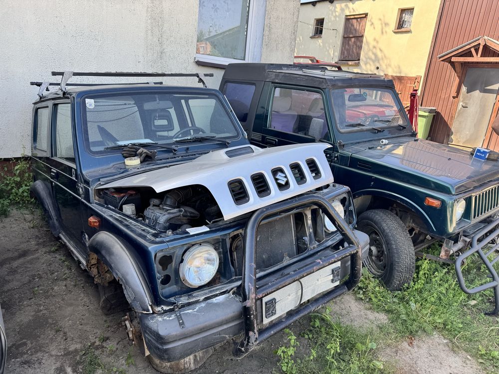 Suzuki Samurai SJ410/413 -mamy wszystkie części. Cena za silnik.