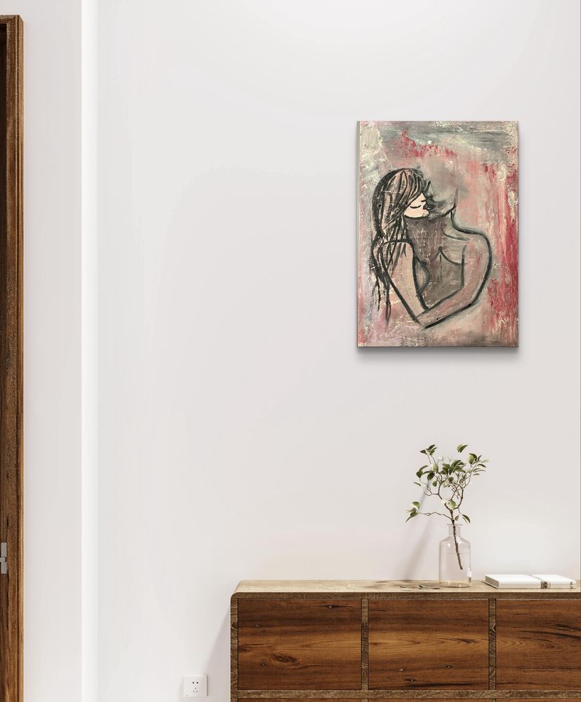 Obraz 50x70 abstrakcja „kompilacja” Bartosz Chmielak