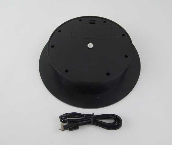 Обертовий стіл для предметної зйомки 20см поворотний столик