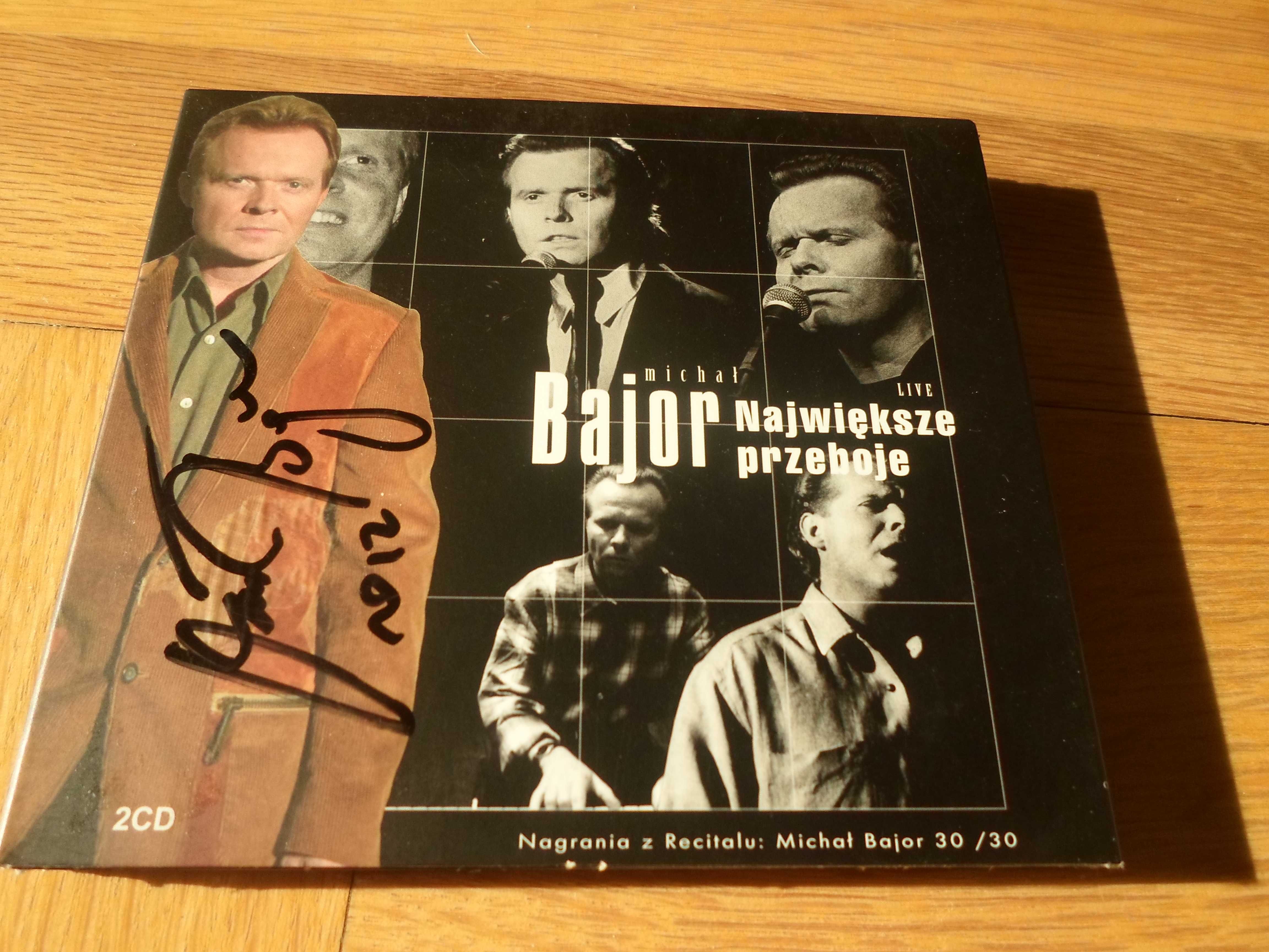 Płyty CD. Michał Bajor, największe przeboje. 2 płyty.