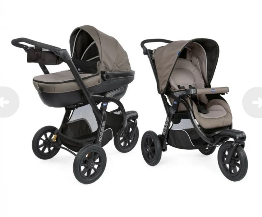 Дитяча коляска chicco trio activ3 (3 в одному)