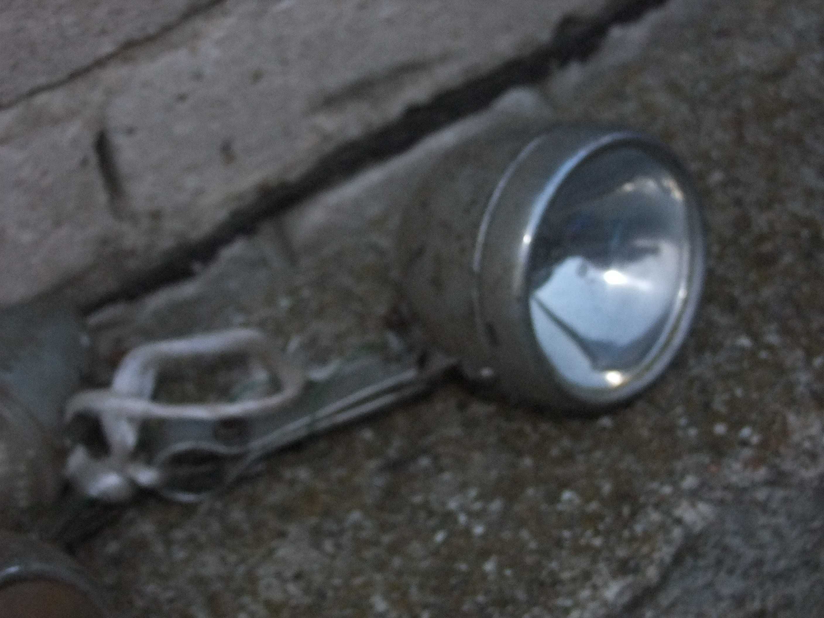 Stare lampy rowerowe
