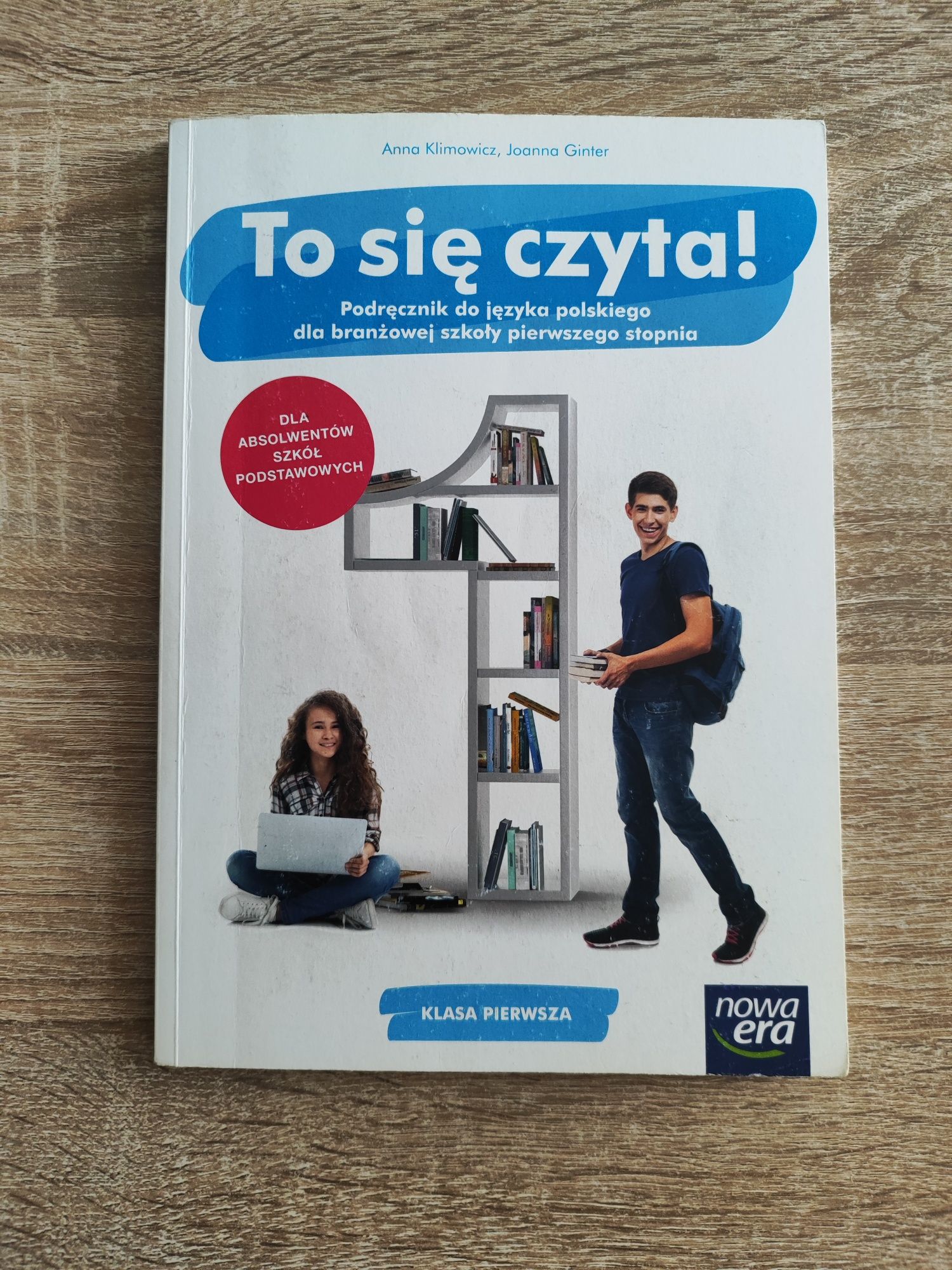 Podręczniki do 1 klasy dla branżowej szkoły pierwszego stopnia.
język
