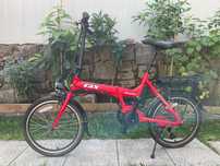 Bicicleta eléctrica dobrável