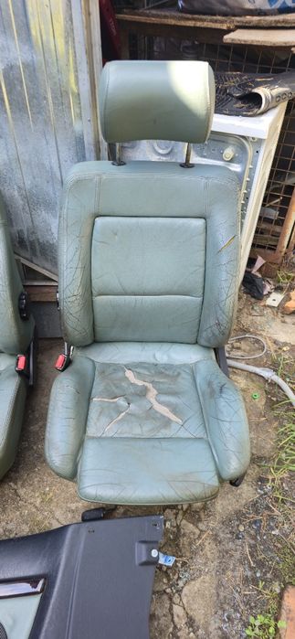 Fotele Kanapa Oparcie Boczki Audi 80 Cabrio Skóra