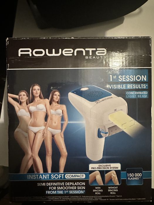 Maquina depiladora a laser - Rowenta Instant Soft Compact (por abrir)