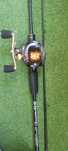 Wędka castingowa 2.10 + Multiplikator wędkarski Baitcasting