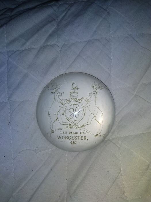 Пресс- папье британское стеклянное , бесплатная доставка