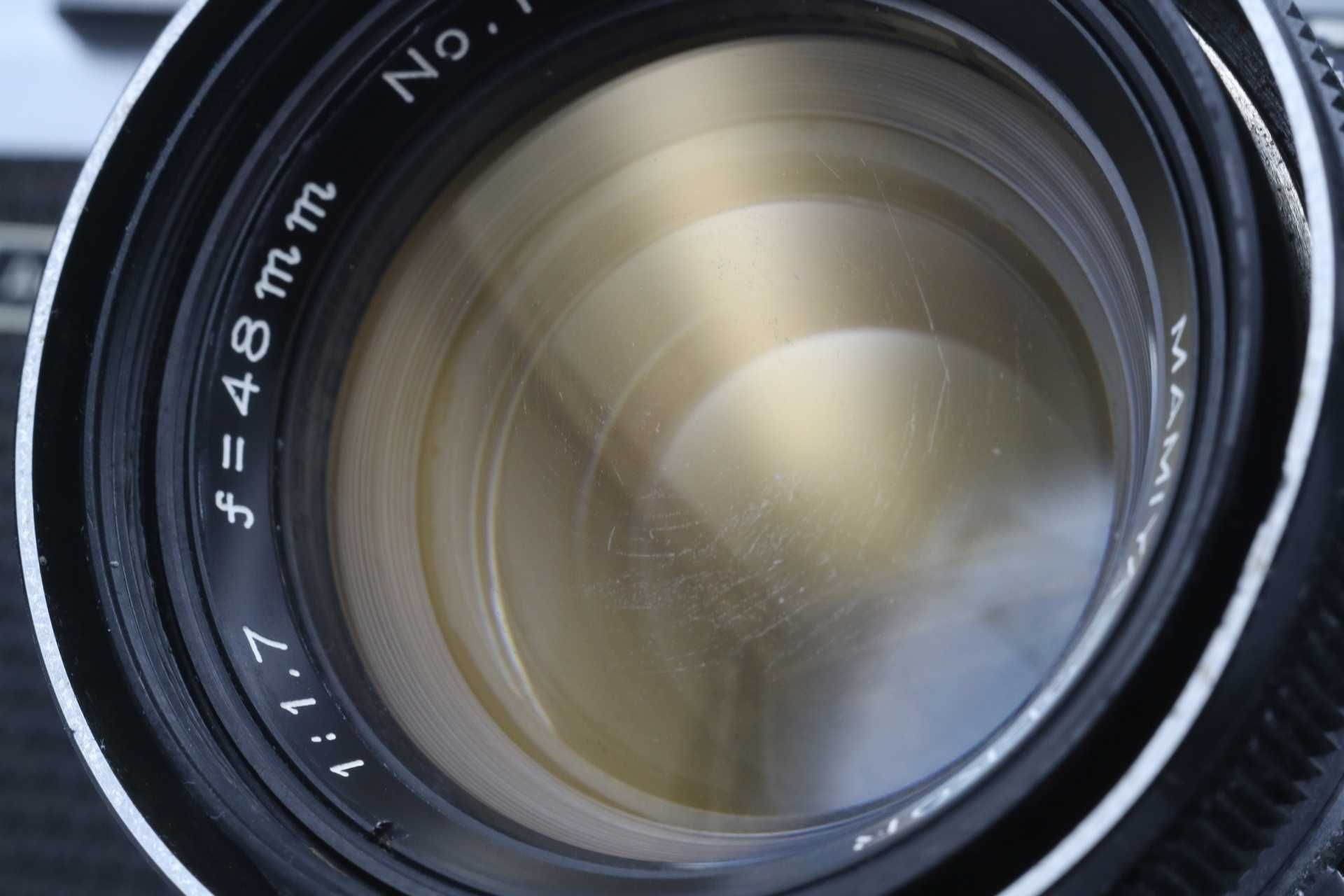 Mamiya Auto Delux Sekor 48mm f1.7
