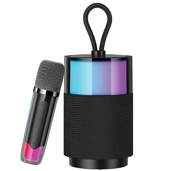 USAMS Głośnik Bluetooth 5.3 YIN Series z Karaoke i Mikrofonem