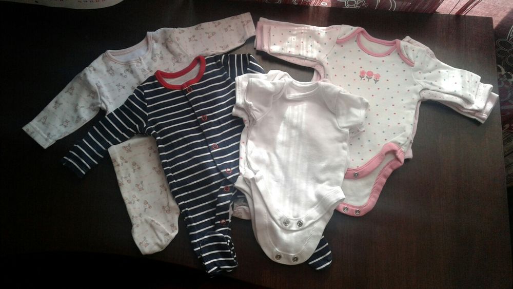 Комплект боді чоловічок для новонародженої