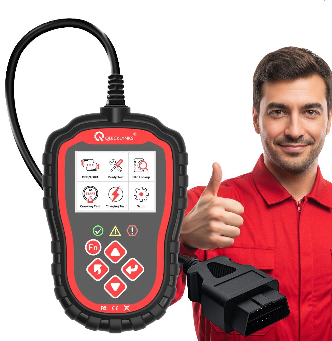 Szybki Tester OBD Tester OBD2 Diagnostyczny PL Menu Interfejs OBD2