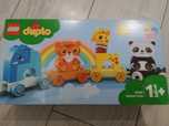 Lego Duplo pociąg ze zwierzętami + gratis