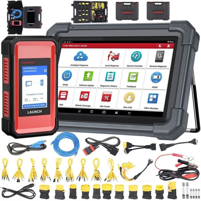MASZYNY ROLNICZE BUDOWLANE INTERFEJS DIAGNOSTYCZNY LAUNCH V+ SMARTLINK C