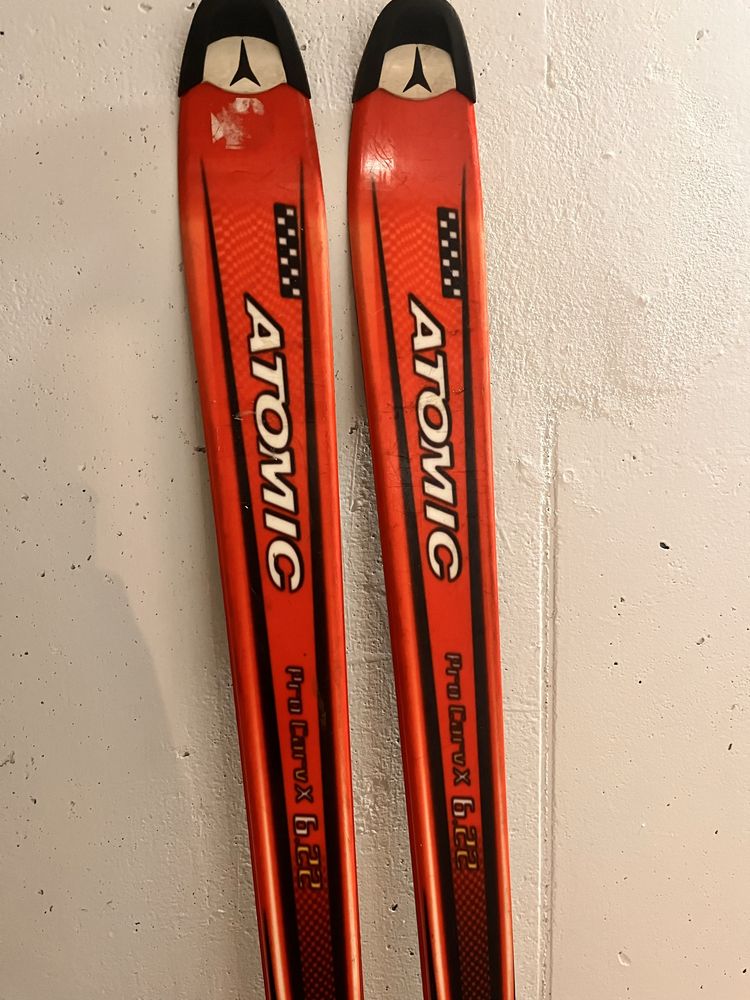 Narty Atomic Race Carve + buty Salomon