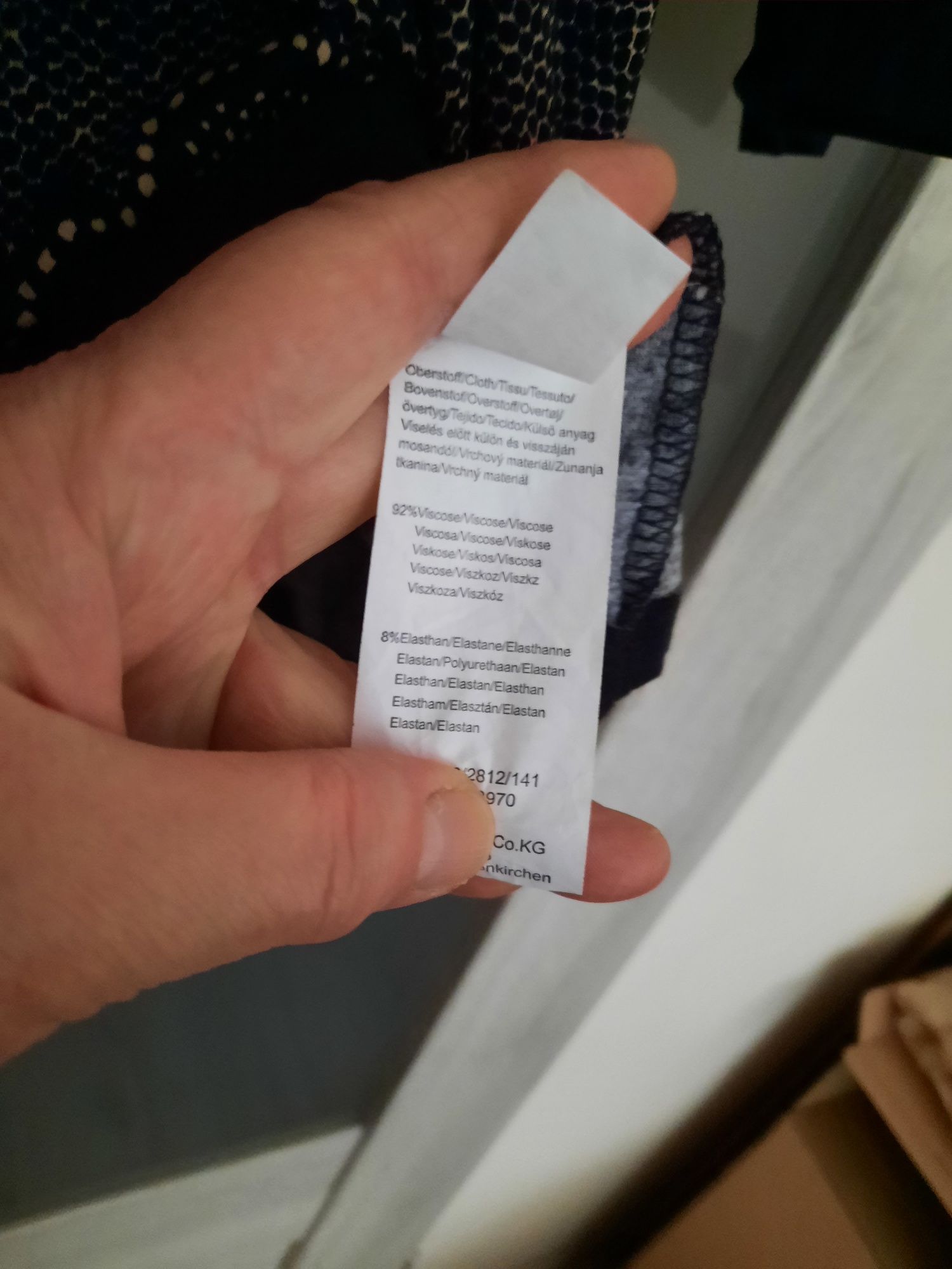 Gelco śliczna ,elegancka bluzka zdobiona, wiskoza, dzety 50-52