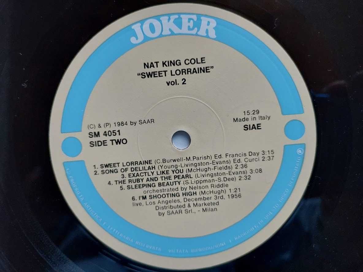 Box Winylowy Nat King Cole Joker 5 LP