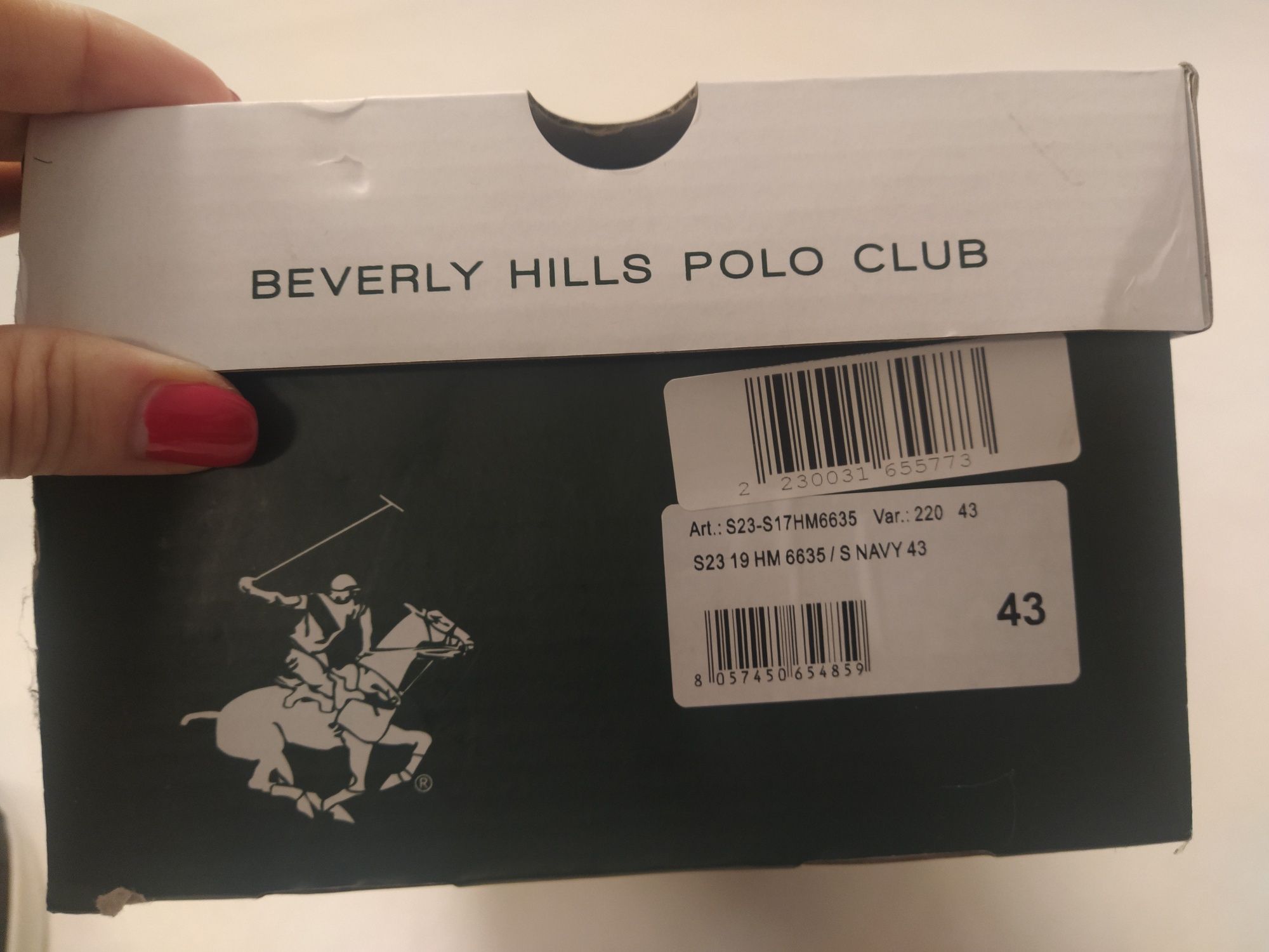 Sneakersy buty sportowe Beverly hills polo club r.43