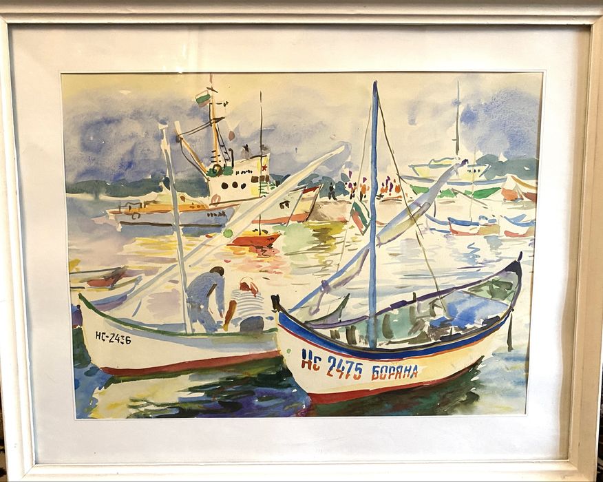 Картини. Морські пейзажі. Кораблі. Крим. 1985- 2002р. Головко В.П.