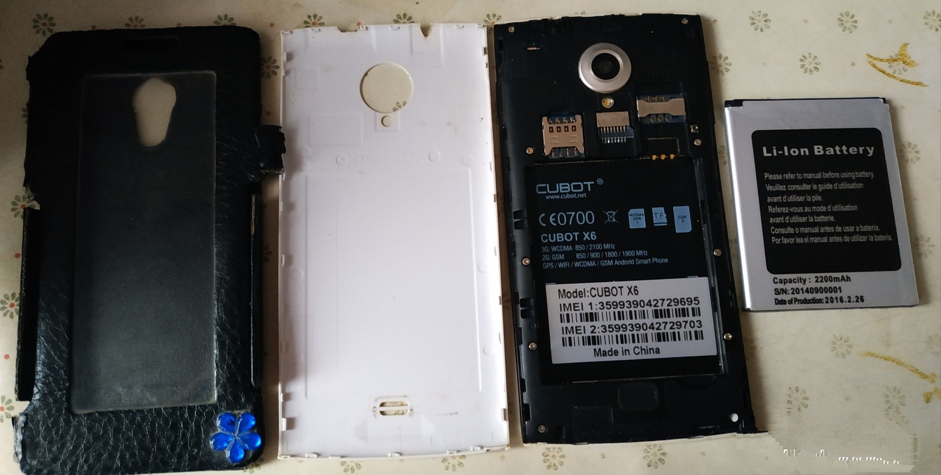 CUBOT X6 1/16 mtk 6592 - 8 ядер