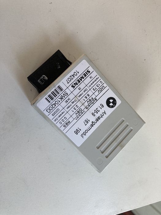 BMW moduł sterownik haka holowniczego e87 e90 e84 e60