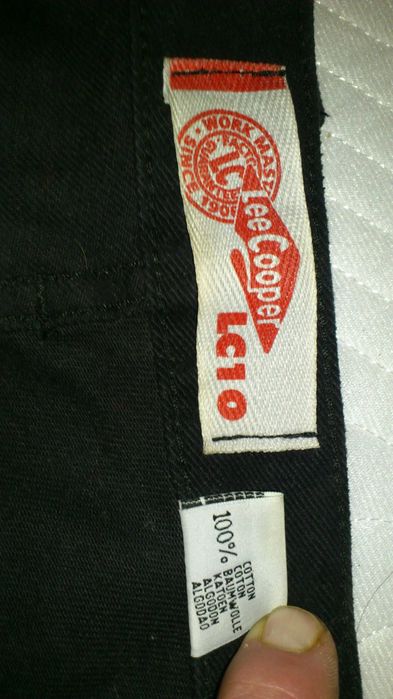 Джинсы Lee Cooper LC 10. НОВЫЕ. Чёрные. W36\L34. Классика, Винтаж
