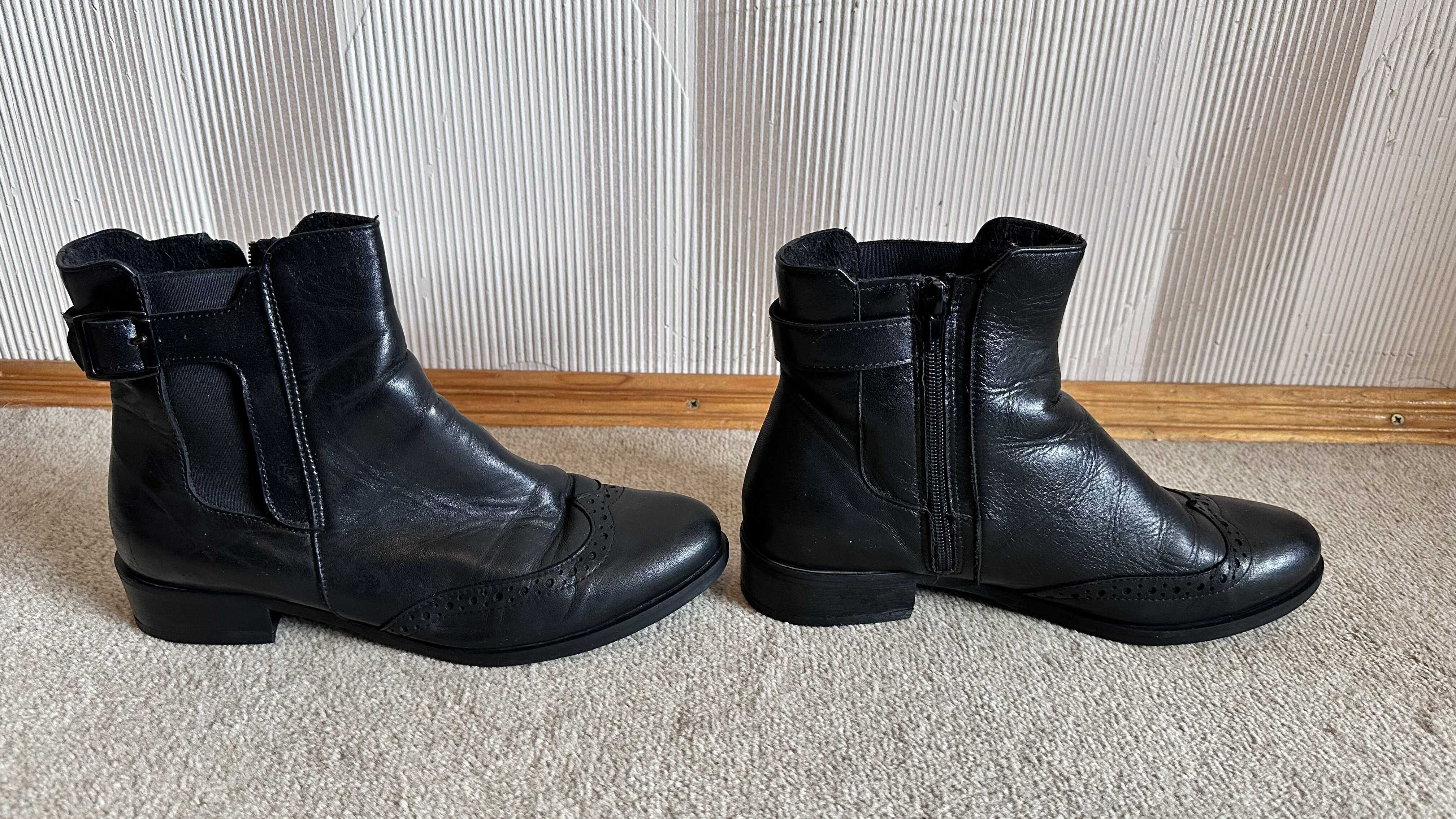 Ботинки женские осенние, ковбойки, 38 размер