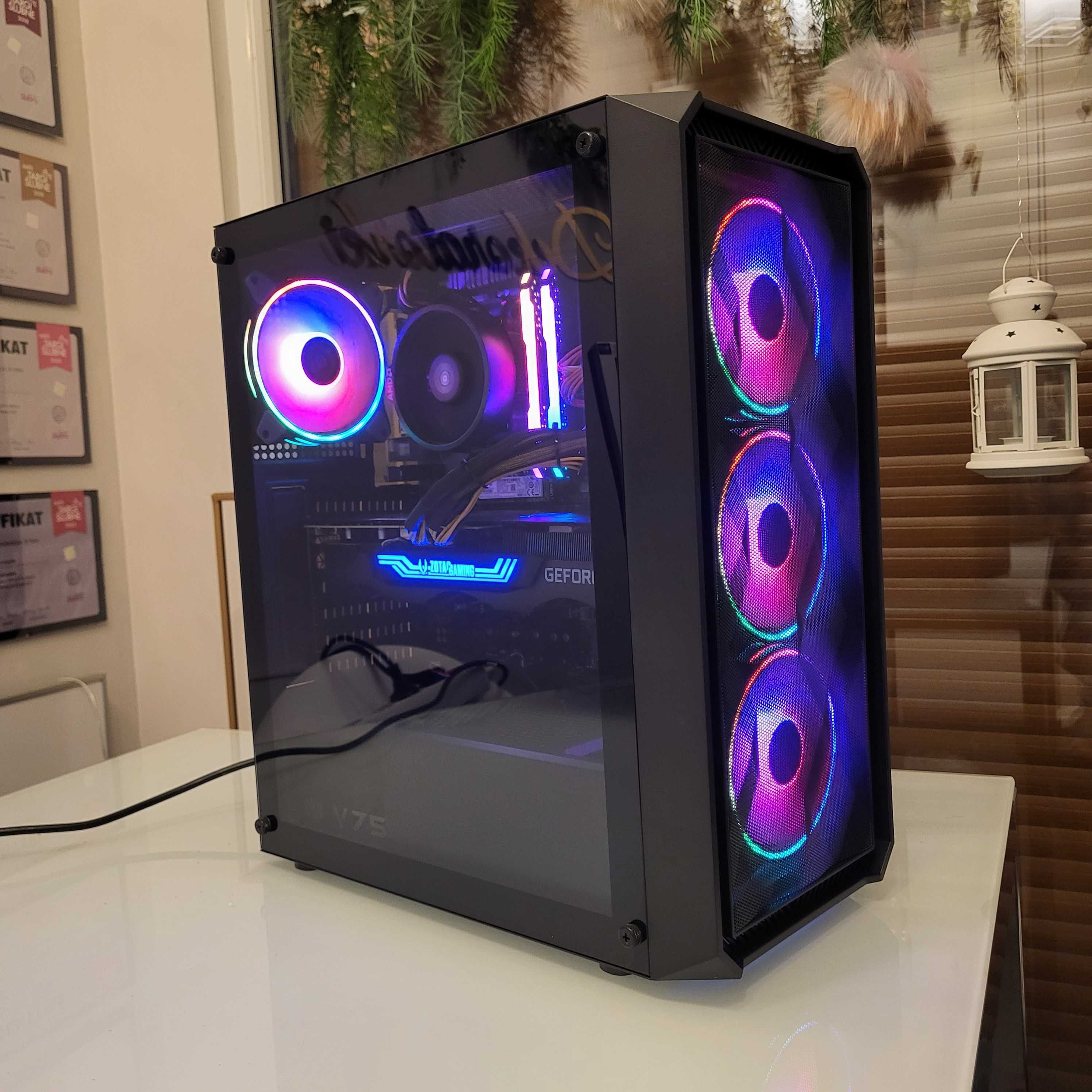 Komputer i5-11400 RTX 3070ti 16gb ram 512 SSD gamingowy mocny!