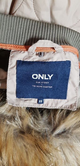 Parka wiosenno  zimowa only 3 w 1 xs