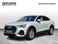 Audi Q3 Sportback Gwarancja do 11-2026, 245KM, Reflektory LED