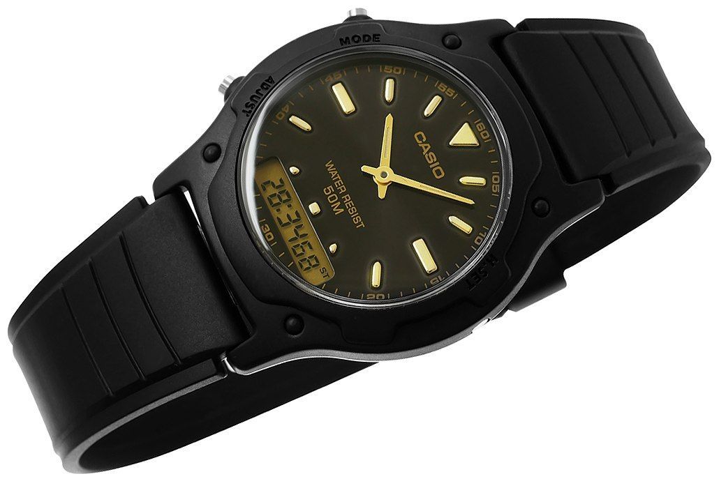 Zegarek Casio AW-49HE-1AVDF Dual time