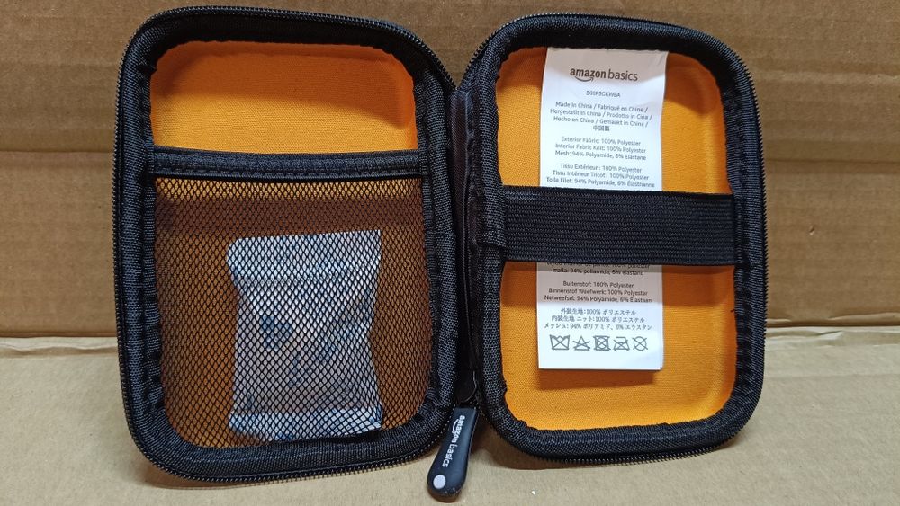 Amazon Basics Etui na zewnętrzny dysk twardy, przenośne