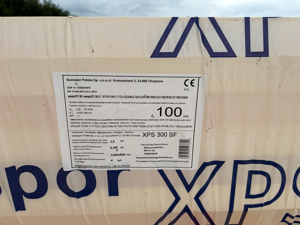 Styropian xps swisspor 100, 80