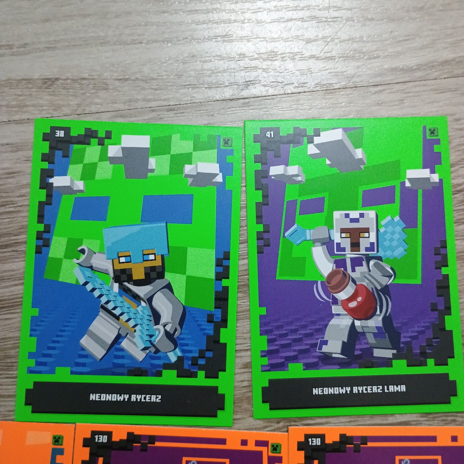 Karty Minecraft LEGO
