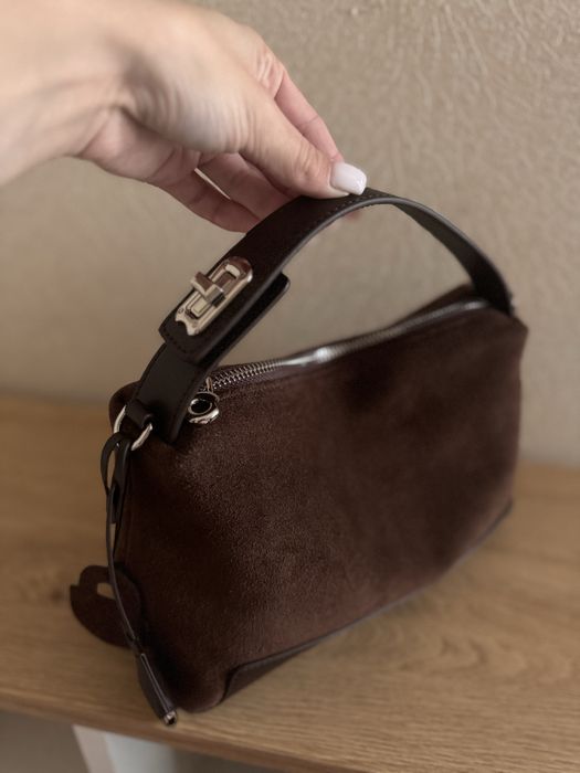 Сумочки із натуральної замші Polina & Eiterou