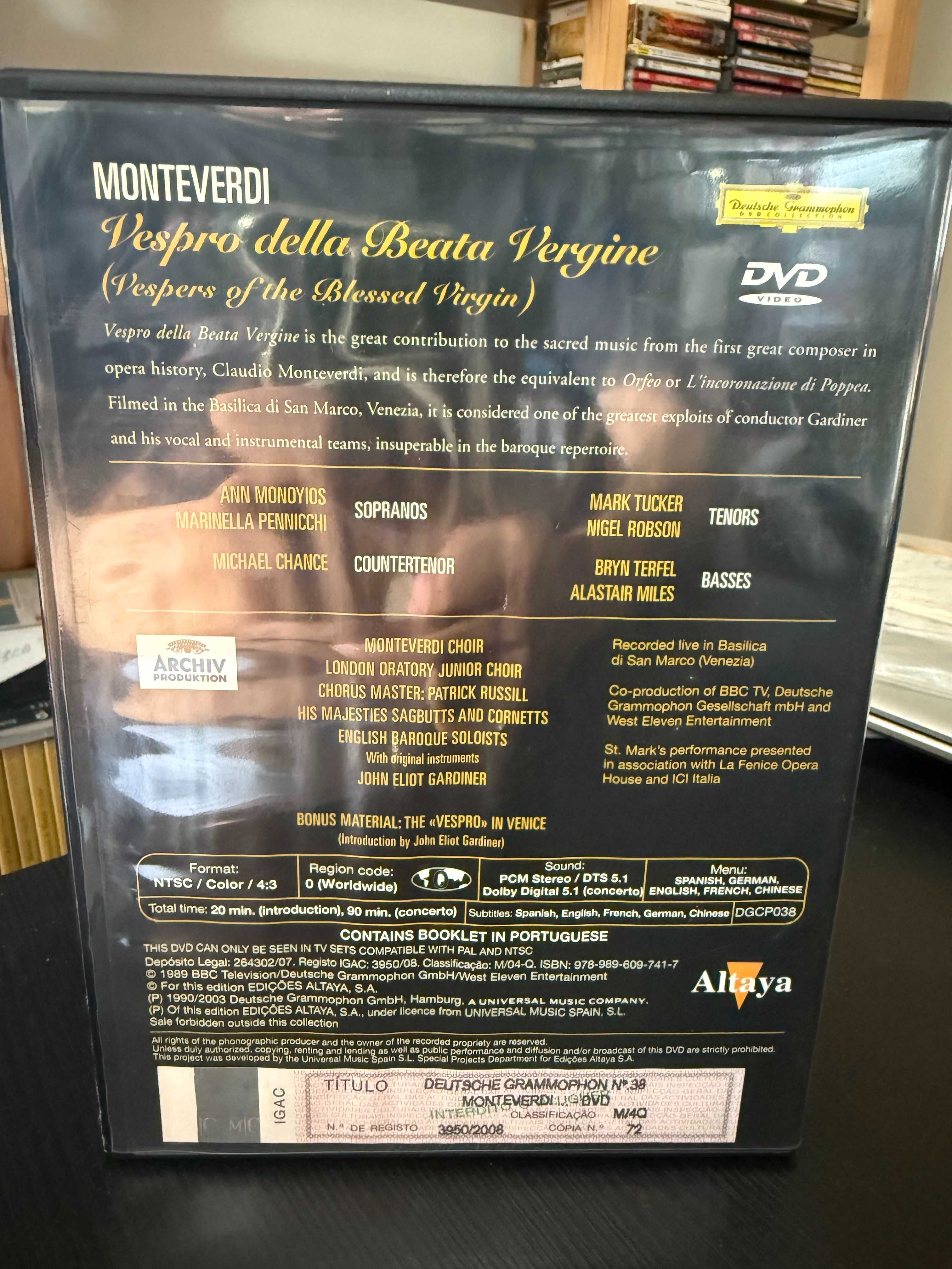 Monteverdi – Vespro Della Beata Vergine – John Eliot Gardiner