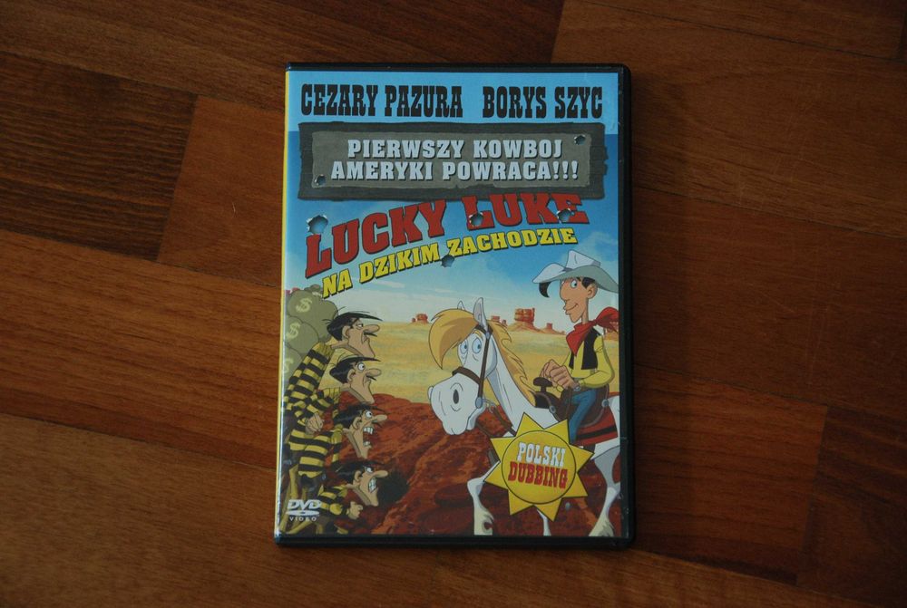 DVD Bajka Lucky Luck na Dzikim Zachodzie