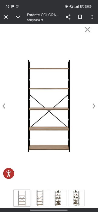 NOVO - Estante 5 prateleiras