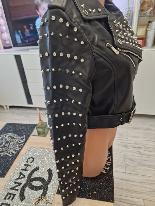 Kurta ramoneska czrna