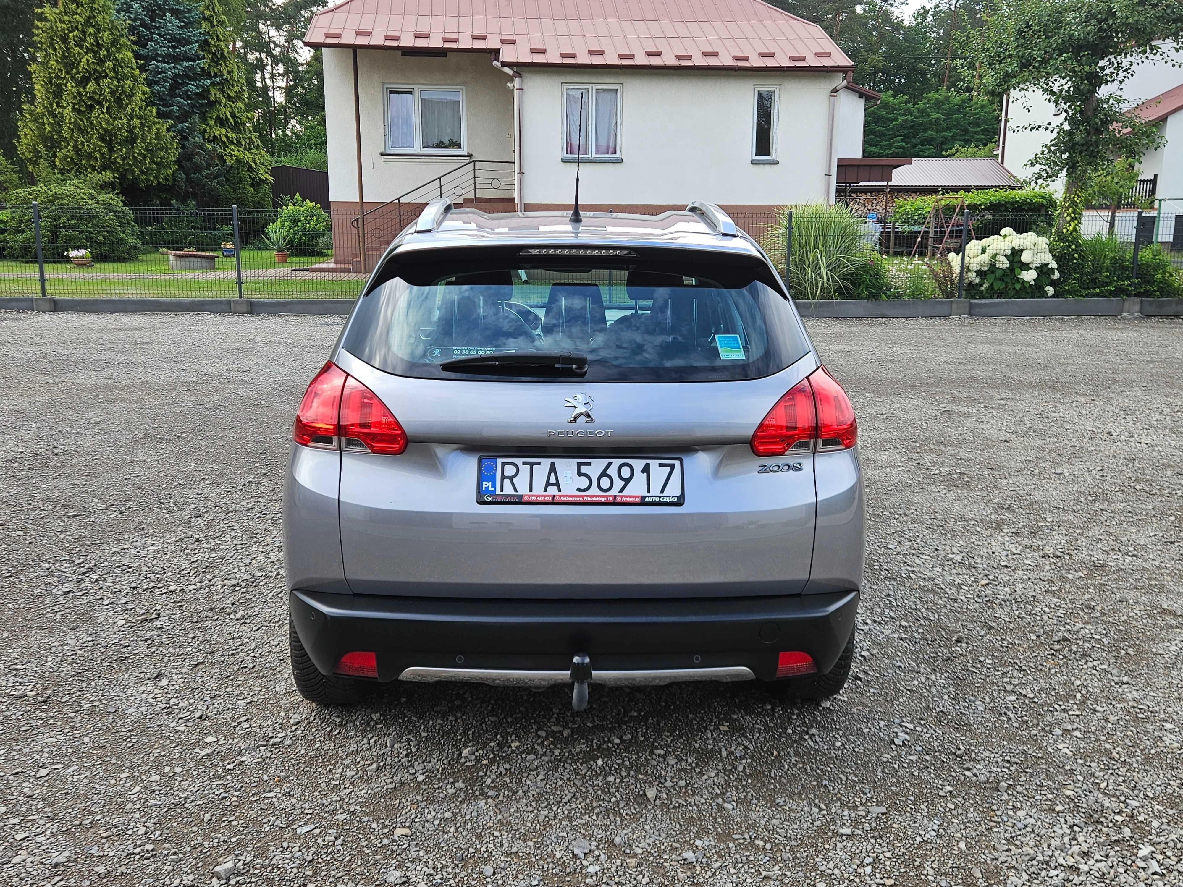 Peugeot 2008 1,6 benzyna 120km w bardzo dobrym stanie